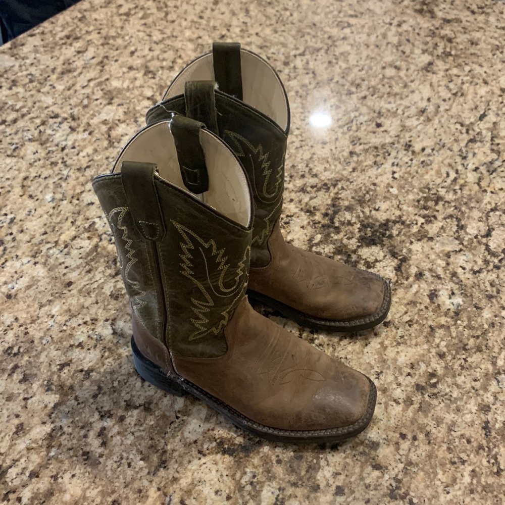 Old West Kids Boots - Size 1.5